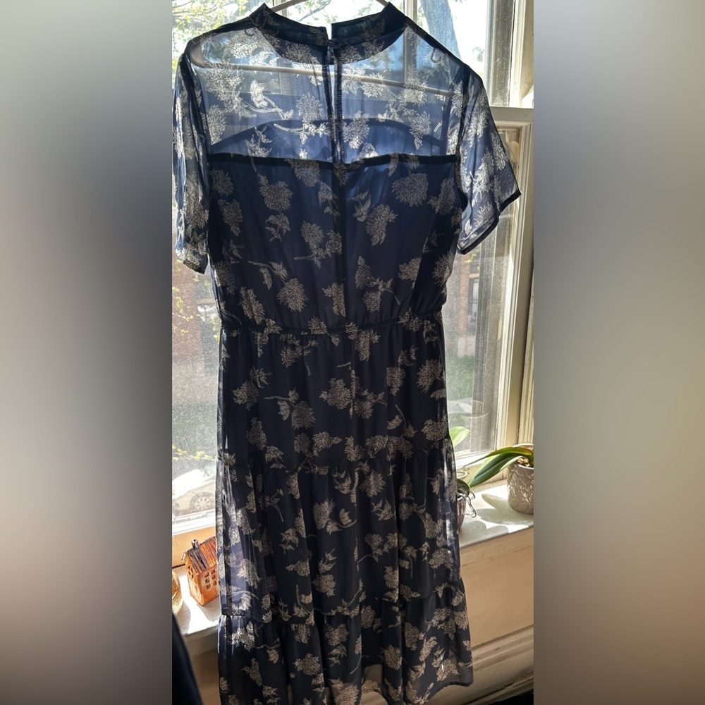 Mock-neck dress. Never worn.